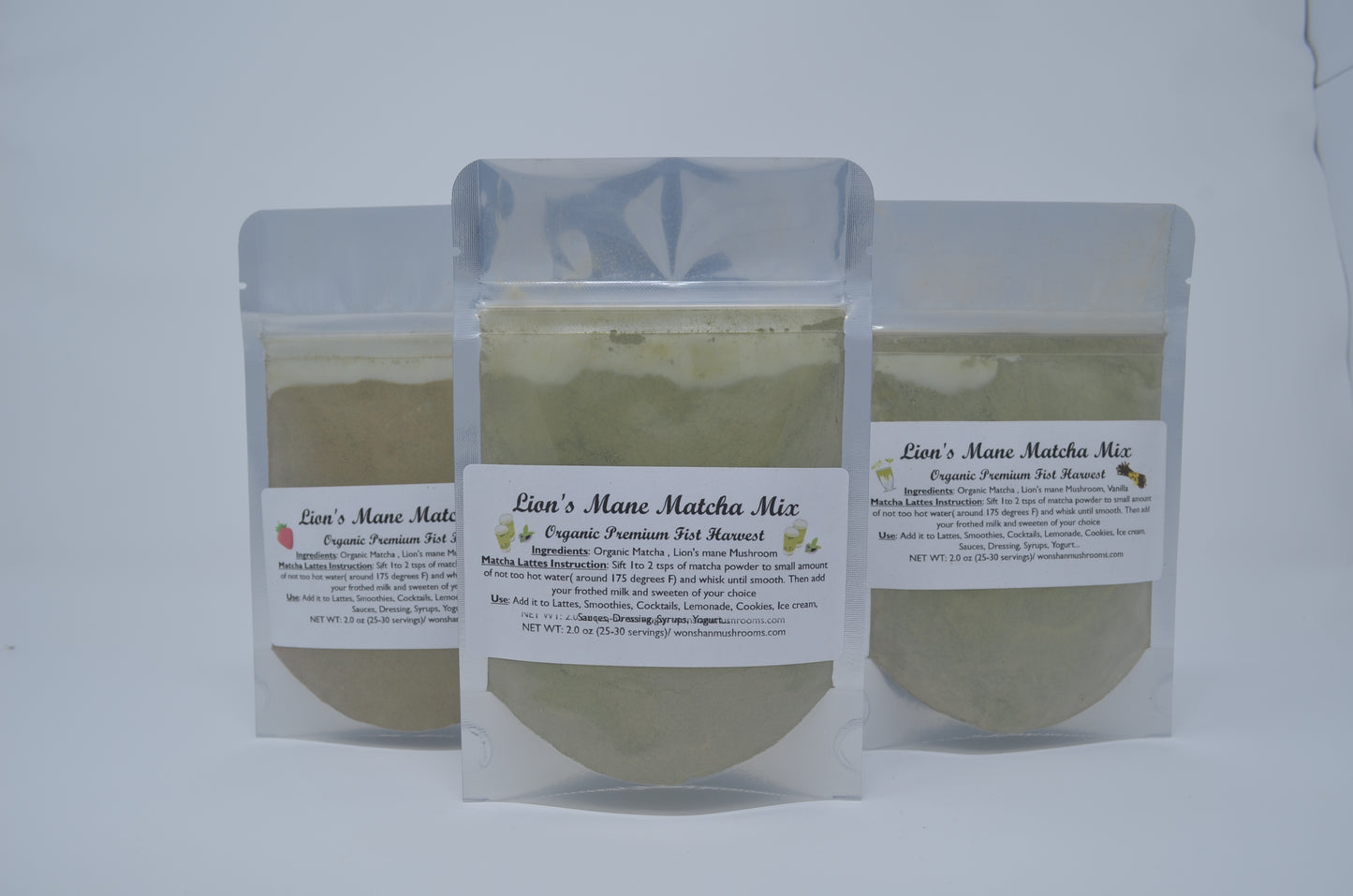 Lion's Mane Matcha Mix