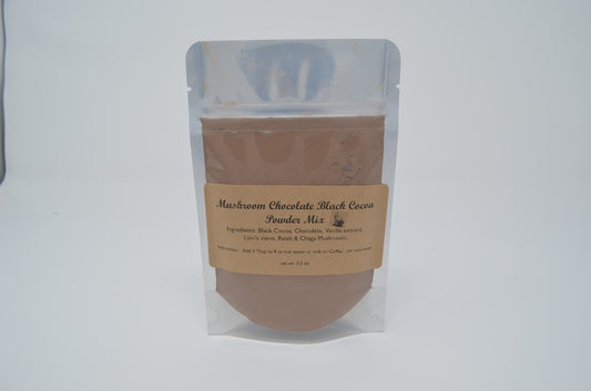 Mushroom Chocolate Black Cocoa Powder Mix