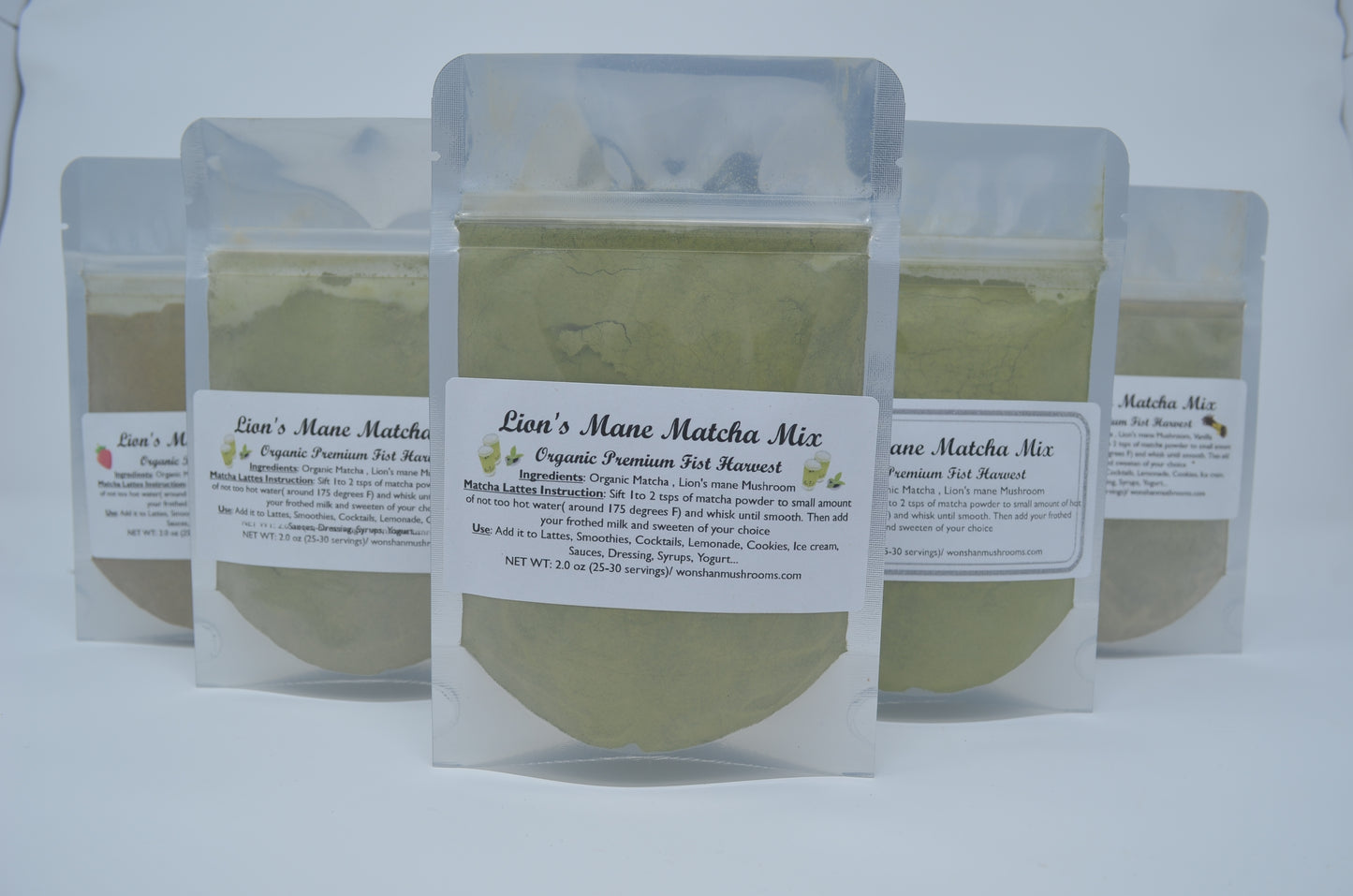 Lion's Mane Matcha Mix
