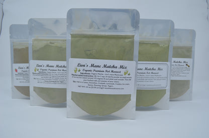 Lion's Mane Matcha Mix
