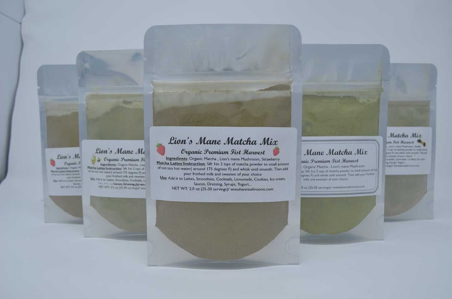 Lion's Mane Matcha Mix