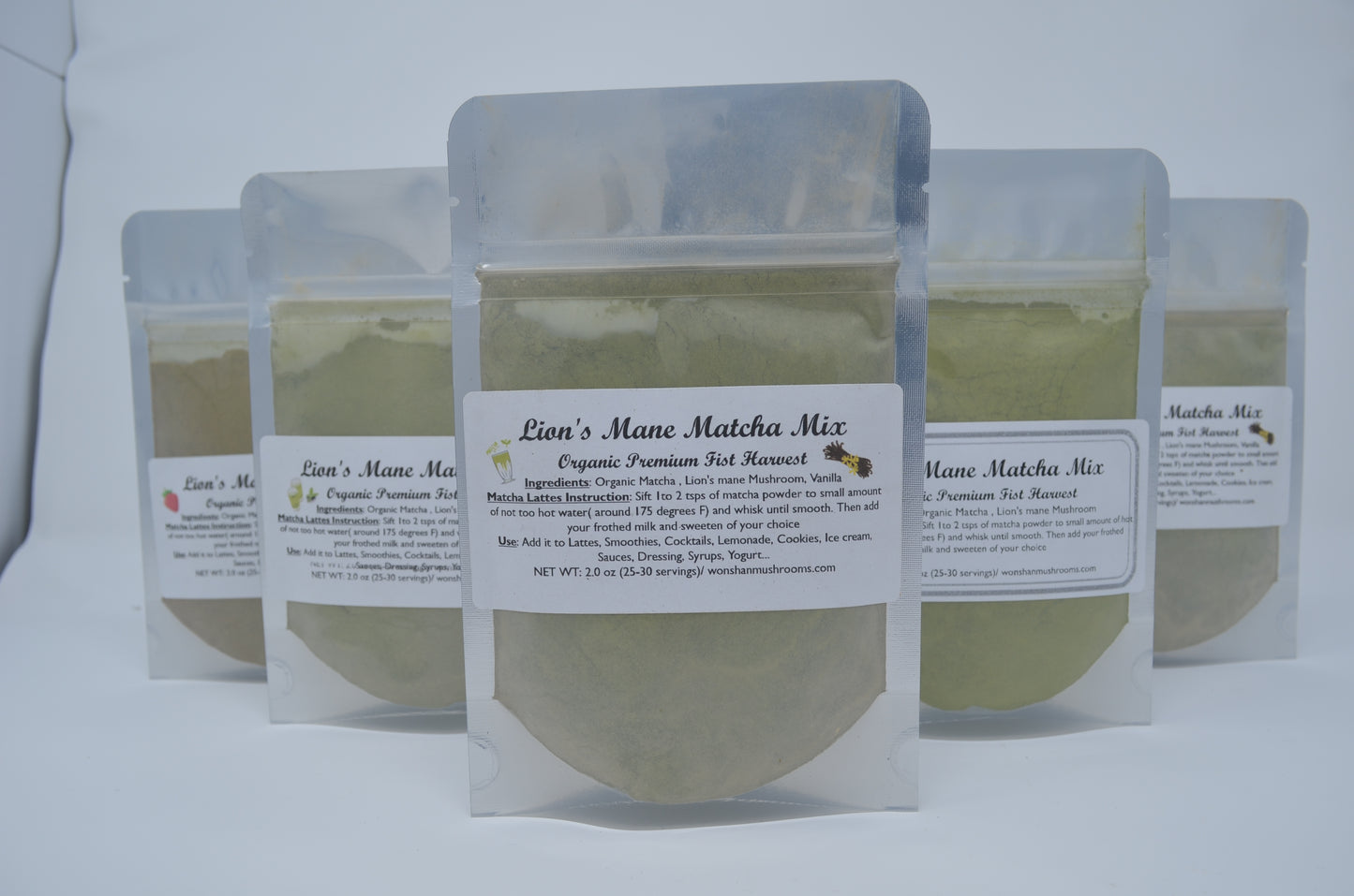 Lion's Mane Matcha Mix