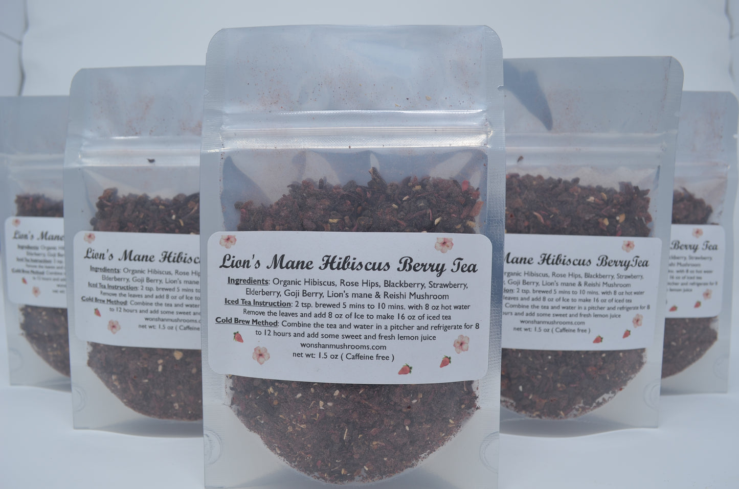 Lion's Mane Hibiscus Berry Tea